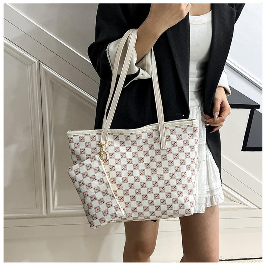 Printing Texture Small Hanging Bag Large Capacity Korean Version Of Casual Commuting Fashion Shoulder Handheld Tote Bag