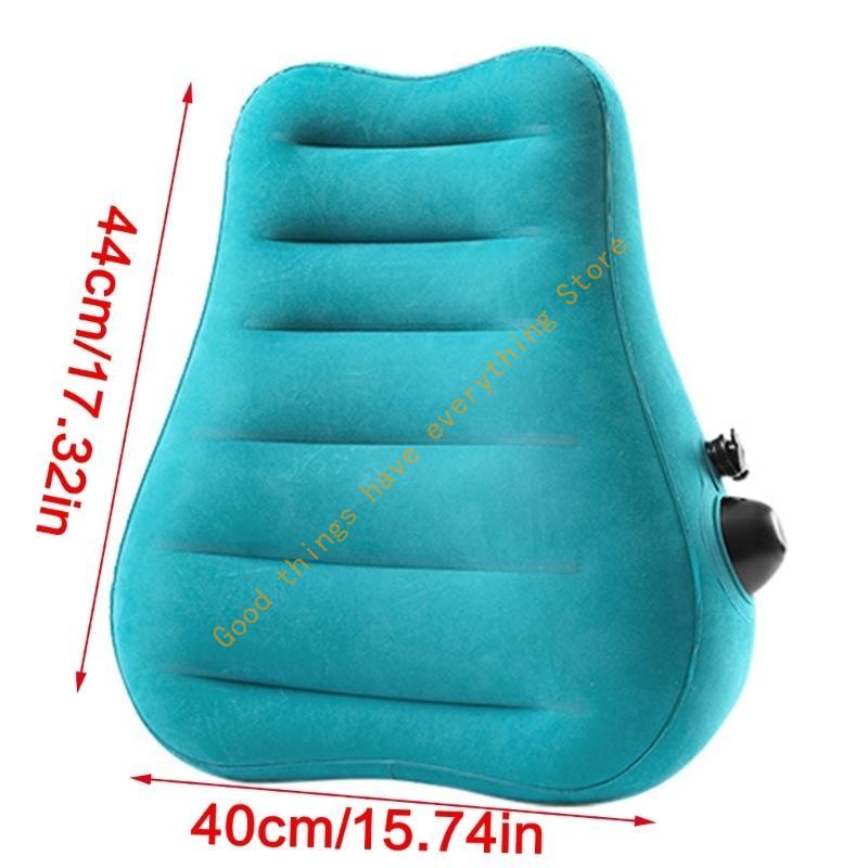 Adjustable Inflation Lumbar Pillow Travel Pillows For Long Journeys Office Use 55KF