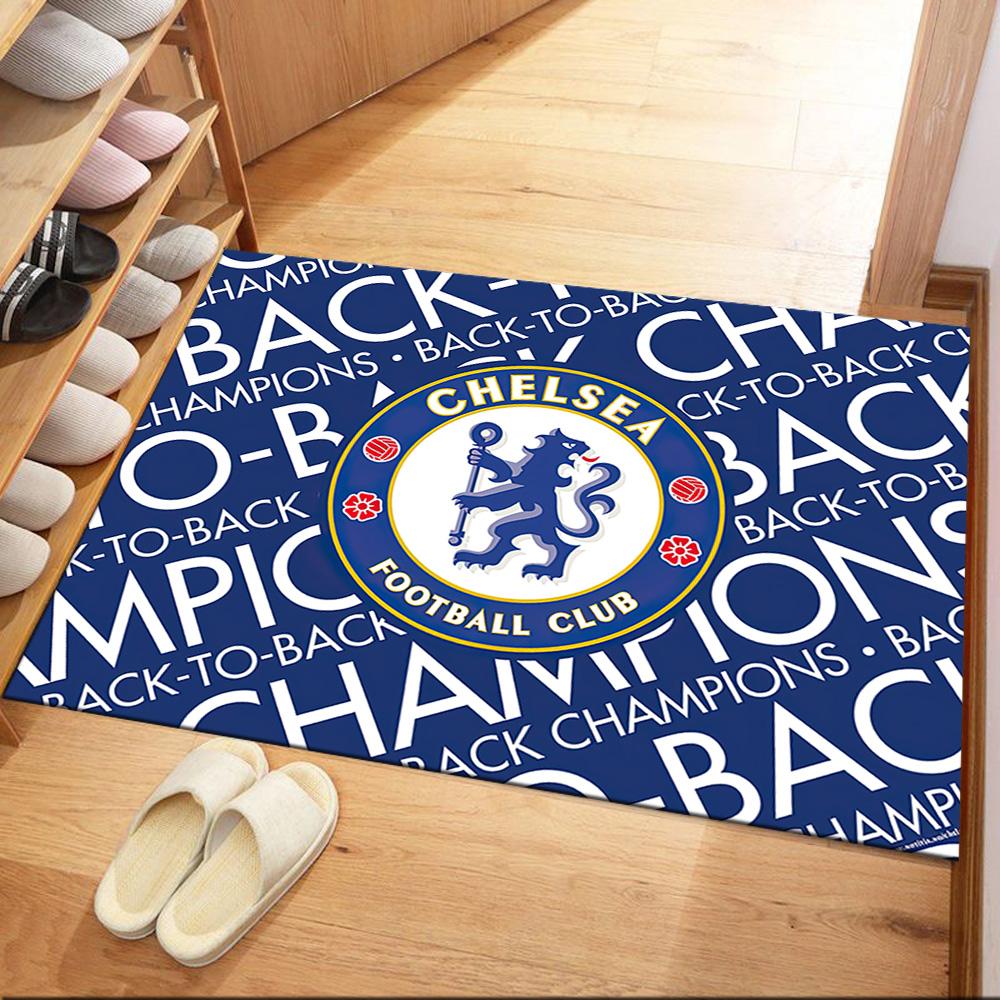 Chelsea Football Club Fans Square Rugs Are a Great Choice for Living Rooms, Bedrooms, Home Décor, and As Gifts.