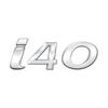 1Pc Logo Badge 3D Metal Emblem Decal I10 I20 I30 I40 Letter Sticker Auto Accessories