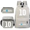 Football Printed Student Backpack Multifunctional Usb Interface Large Capacity Leisure Travel Backpack