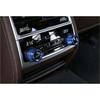 For BMW X3 G01 X4 2018-  Blue Aluminum Rear AC Adjusting Knob Ring Trim