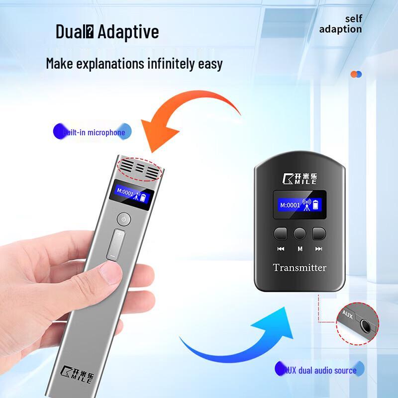 KAIMILE KML-680 Wireless Tour Guide System for 10 Users (CN version)