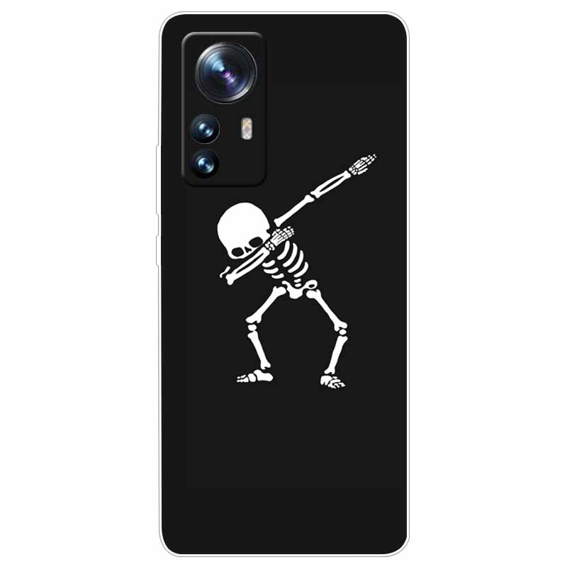 For Xiaomi 12T Pro 5G Case 12 T Cat Space Soft TPU Clear Silicone Funda Cases for Xiaomi 12T 5G Cover 12TPro Shockproof 2022