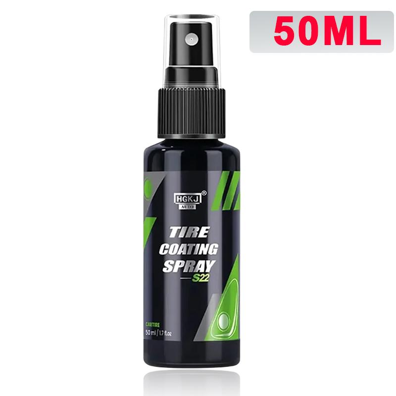 50ML100MLCar Tire Shine Coatings Long Lasting Tyre High Gloss HGKJS22 Car Auto Tire Refurbishing Agent Cleaner Coating Spraying