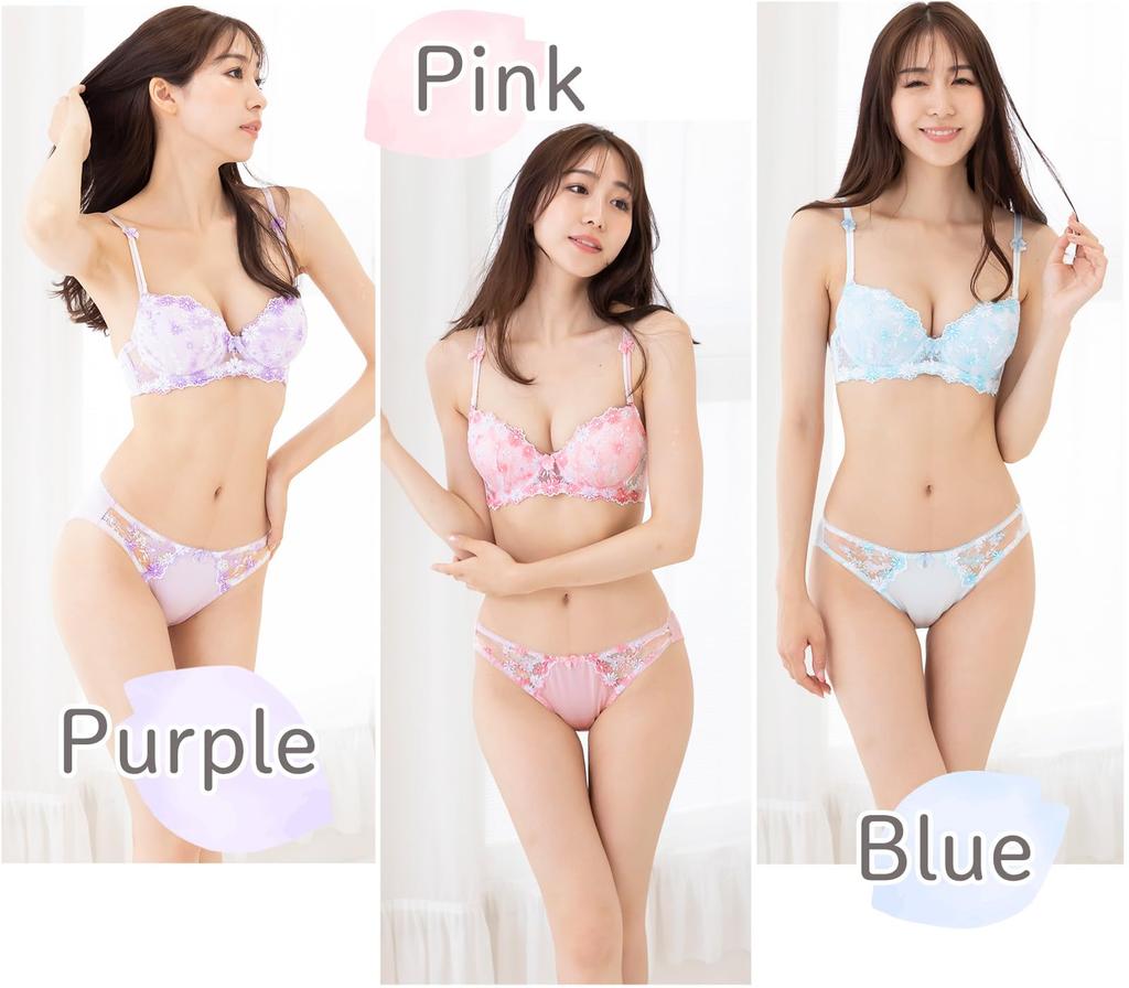 Chica Hurra White B65 Bra and Panty White Petite Small Cup Bra and Panty Beautiful White Lace White Bra and Panty Cute White Underwear Women's Set,