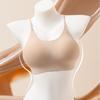 Nude Seamless Wireless Bra Adjustable Thin Straps Everyday Lingerie