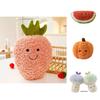 Customizable Soft Stuffed Fruit And Vegetable Toys For Kids
