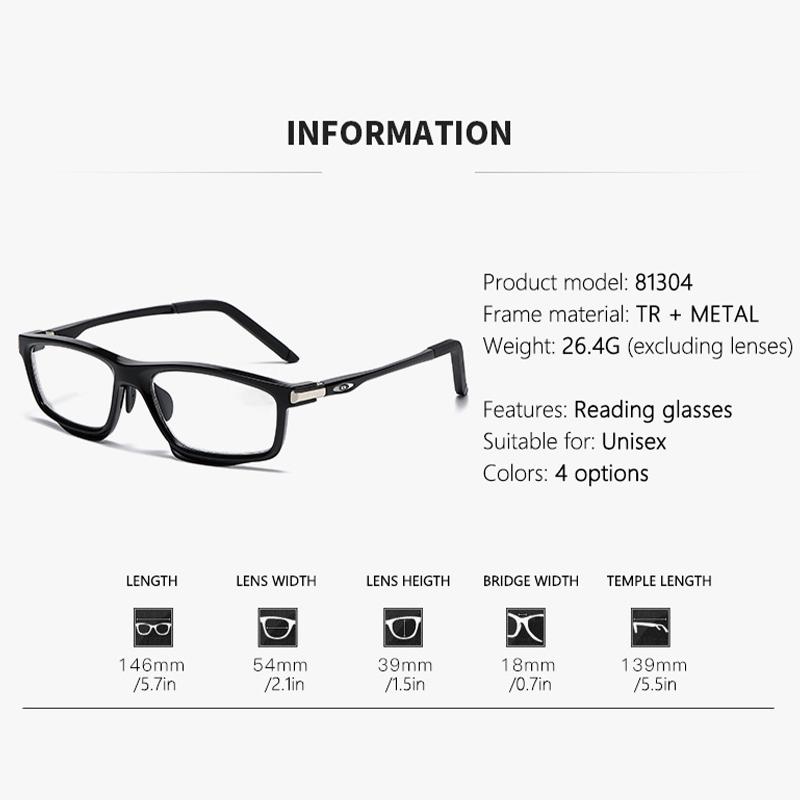 Outdoor Photosensitive Color Change Sports Travel Multi-focus Glasses With Long And Near Dual-purpose Reading Glasses 81304