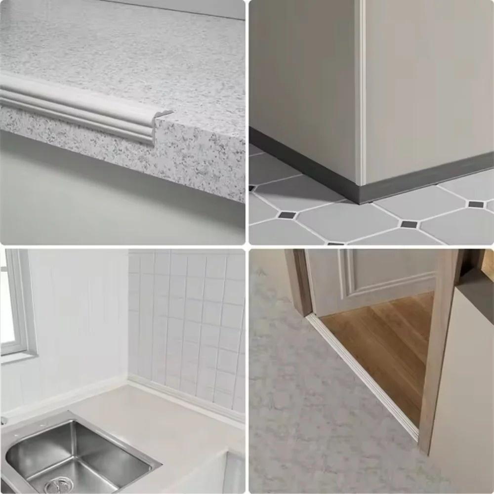 1pc 1mX2cm Wall Corner Protector Peel and Stick Wall Molding Trim Flexible Corner Guard Edge Protector Corner Guard Strip