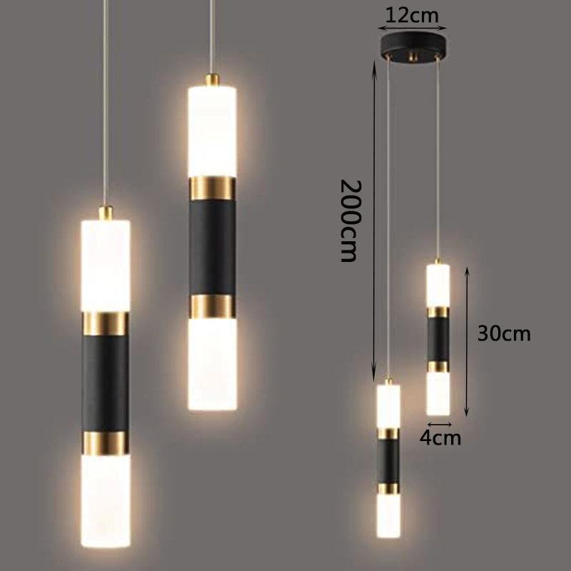 Minimalist Long Line Pendant Light for Living Room, Bedroom, Staircase, and Restaurant - 2025 Design