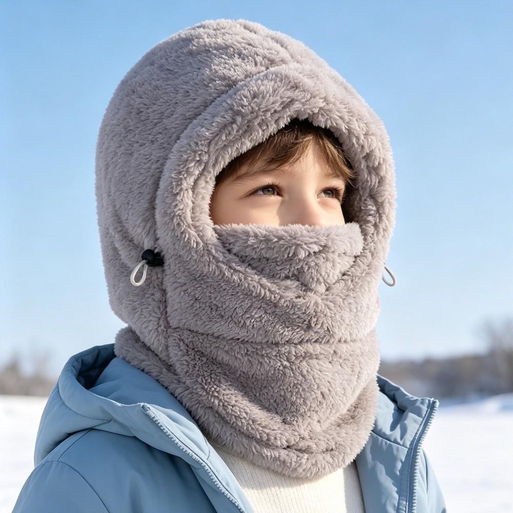 Thick Warm Hooded Scarf Neck Warmer Full Face Cover New Winter Balaclava Hat