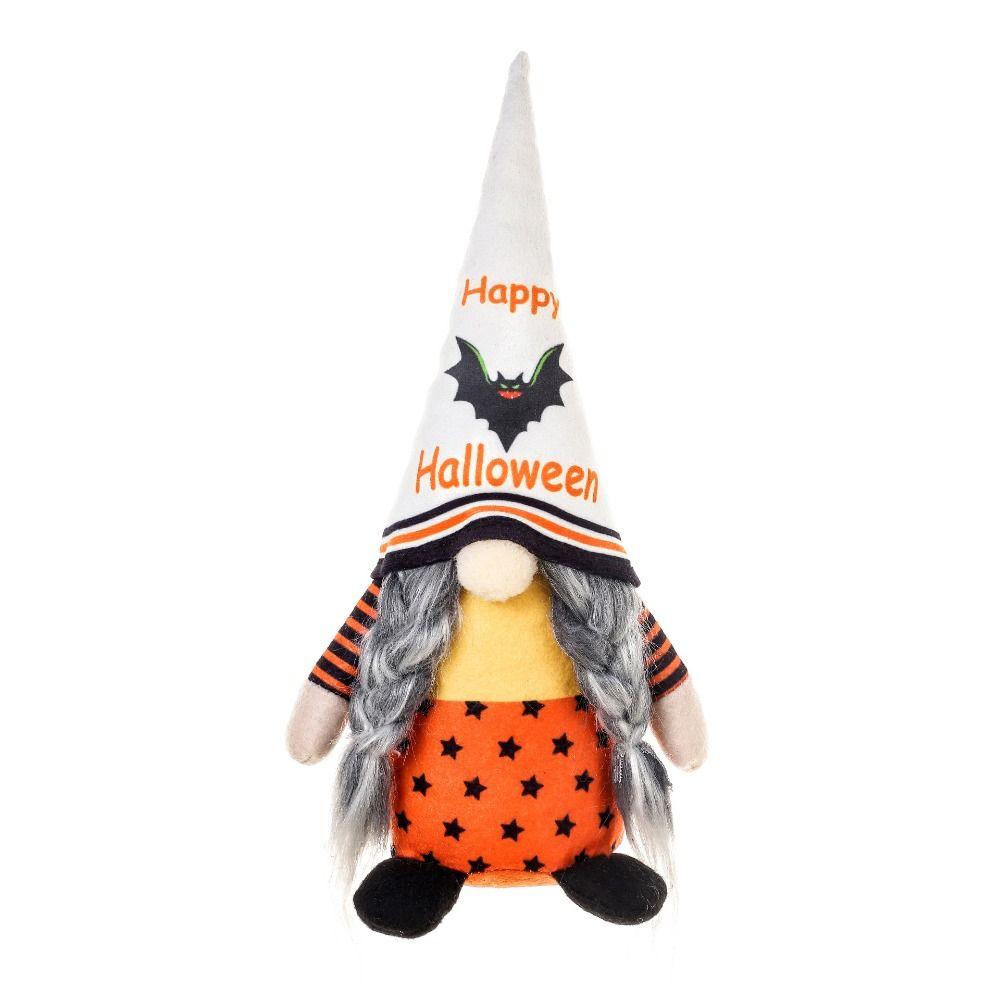 

Cartoon Halloween Gnomes Doll Decor Cute Gnome Doll Dwarf Plush Doll Party Atmosphere women