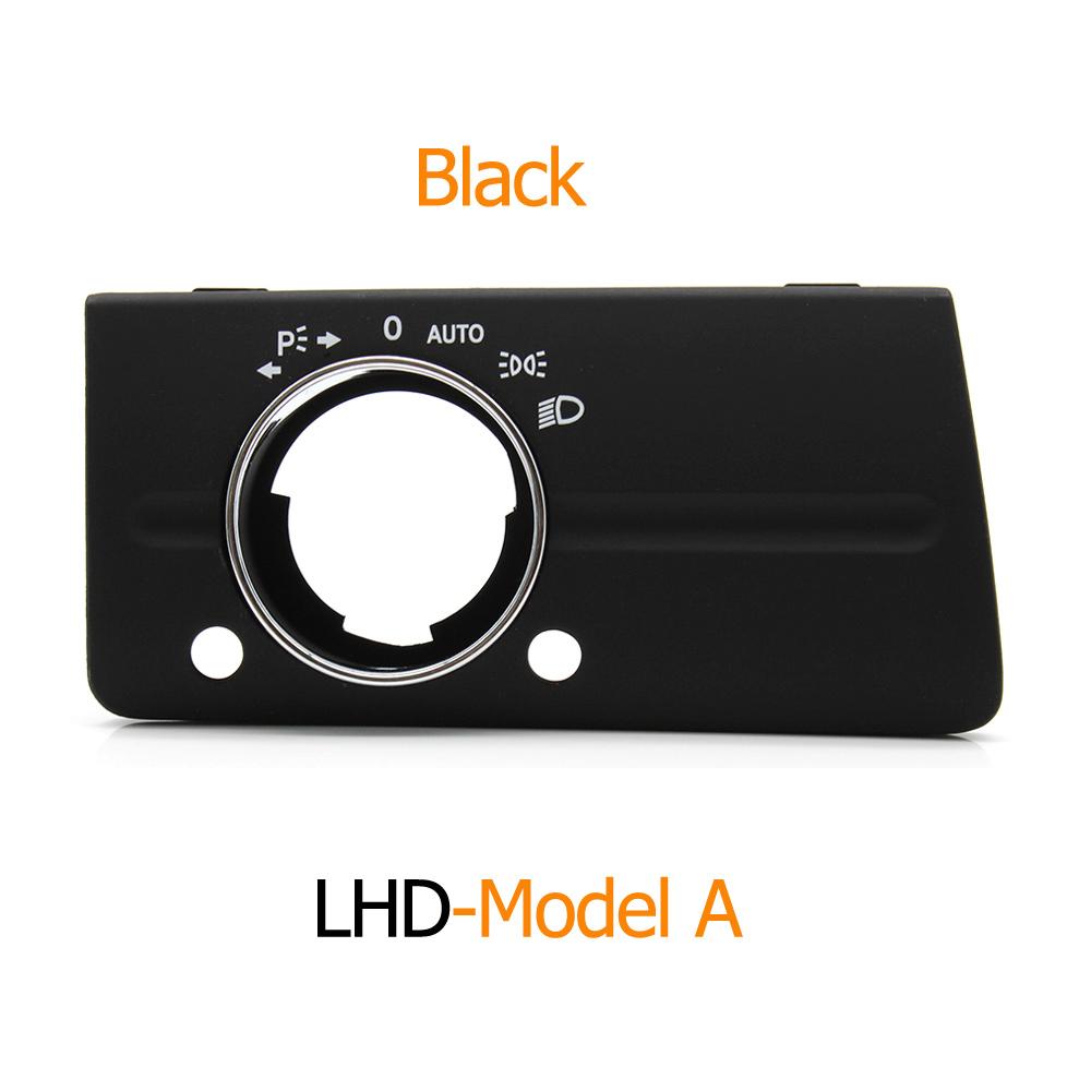 LHD RHD Interieur Auto Dashboard Koplamp Koplamp Schakelaar Cover Paneel Trim Voor Mercedes Benz W211 E Klasse 320 350 550 2003-2008