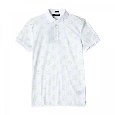 Jay Lindberg Gmjt07644 A033 Tour Tech Regular Fit Print Polo Golf Men S Short Sleeve Tee