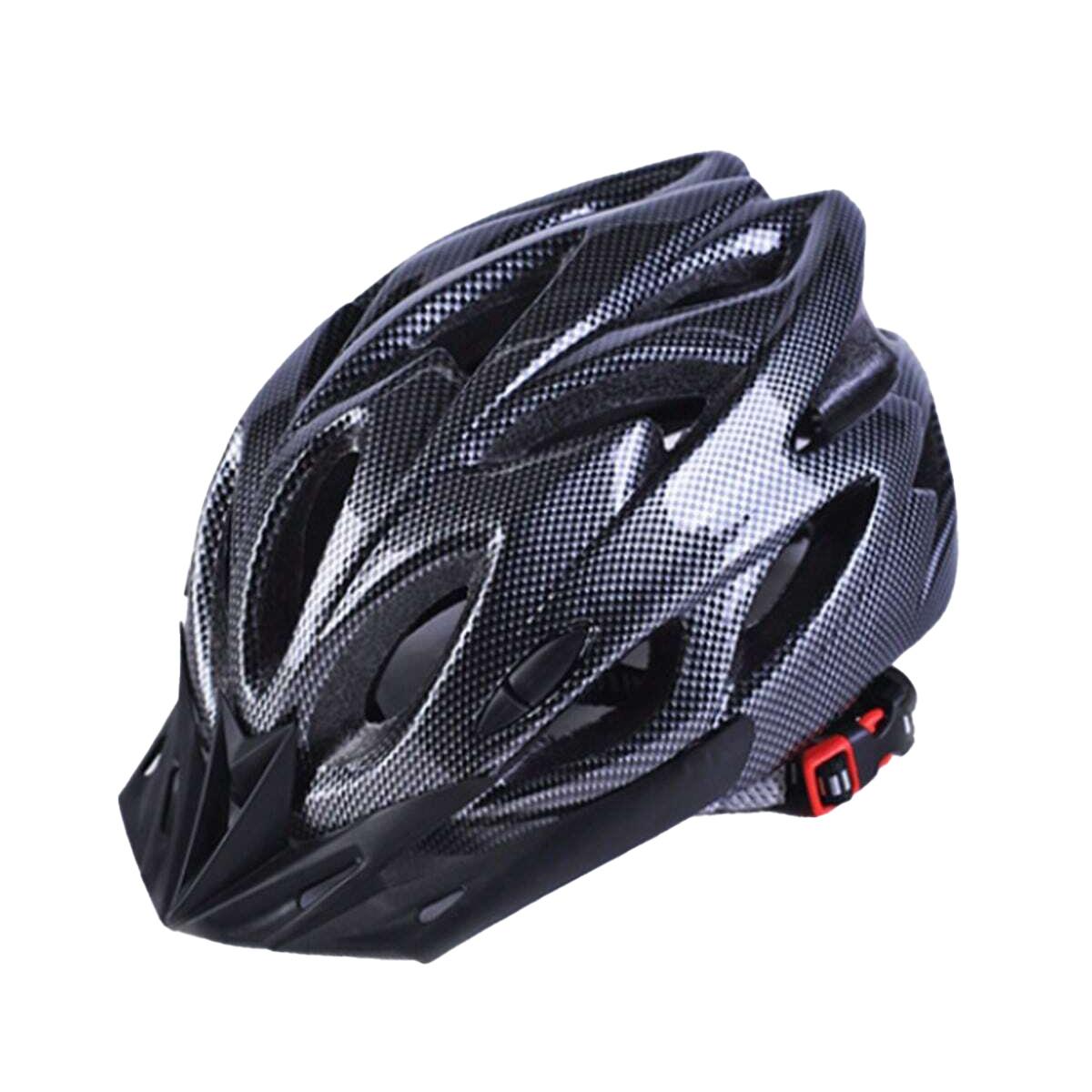 Ultra lightweight integrated mountain bike, road bike, safety helmet, electric bike riding helmet, roller skating helmet чёрный