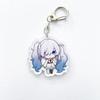 Anime PJSK Project Sekai Colorful Stage Character SD Cosplay Keychain Bag Pendant Acrylic Keyrings Key Chain Ornament Decoration