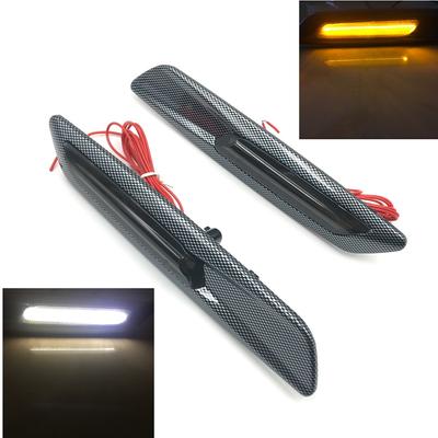 For Toyota Reiz/Crown For Lexus GS300/ES350 2006-2009 Amber/White LED Fender Side Marker Light Turn Signal Lamp Running