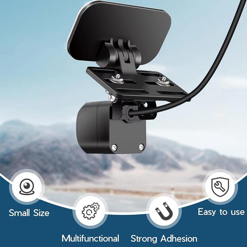 Rear Camera Holder Rear Camera Holder, Rear Window Bracket for Most Rear Camera Dash Cam Car Rear View Camera Bracket Dash Mirr
