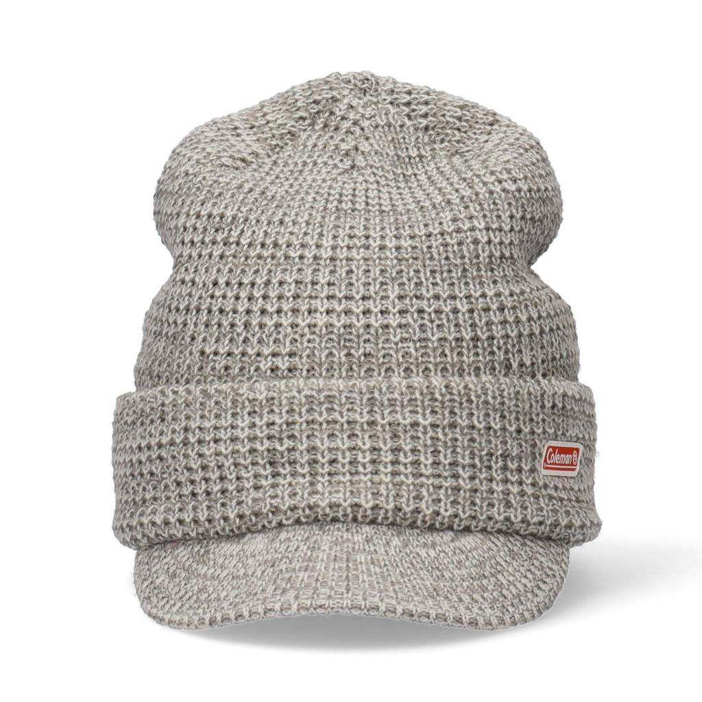Coleman knit cap with brim fleece-lined