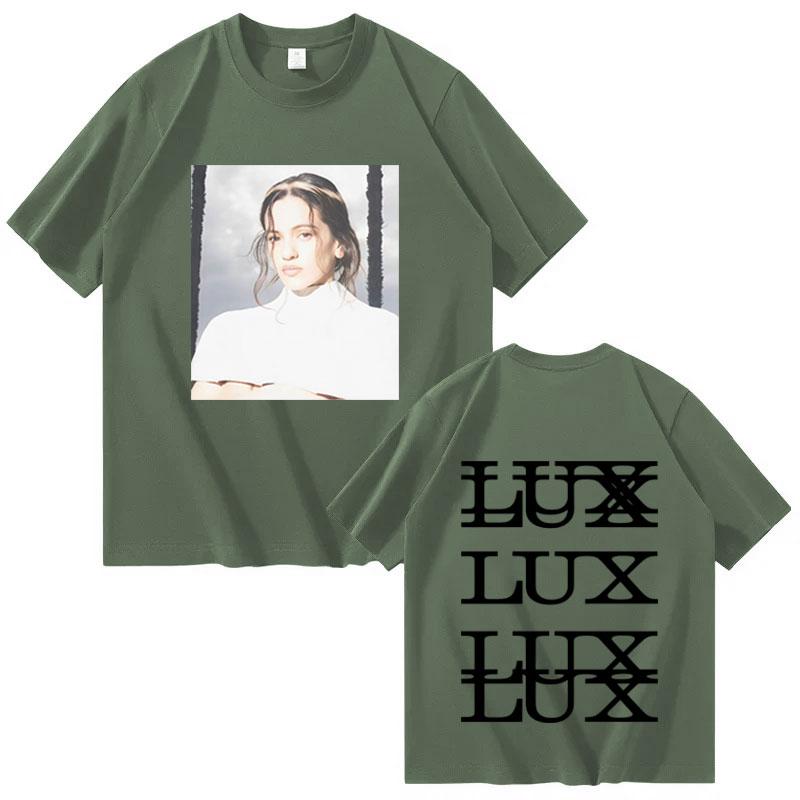 Rosalía LUX Tričko Nové Album Harajuku Grafické Oversized Pánské Dámské Krátký Rukáv Vrcholy Móda Pánské Pohodlné Volné Oblečení Dospívající