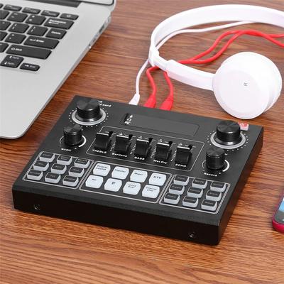 English Version Of Mobile Phone Live Sound Card Set K Song With Bluetooth