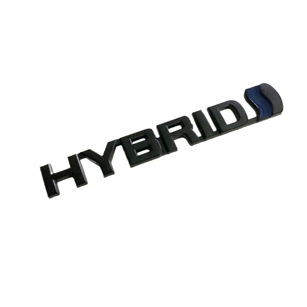 Hybrid Car Tail Metal Sticker for Corolla
