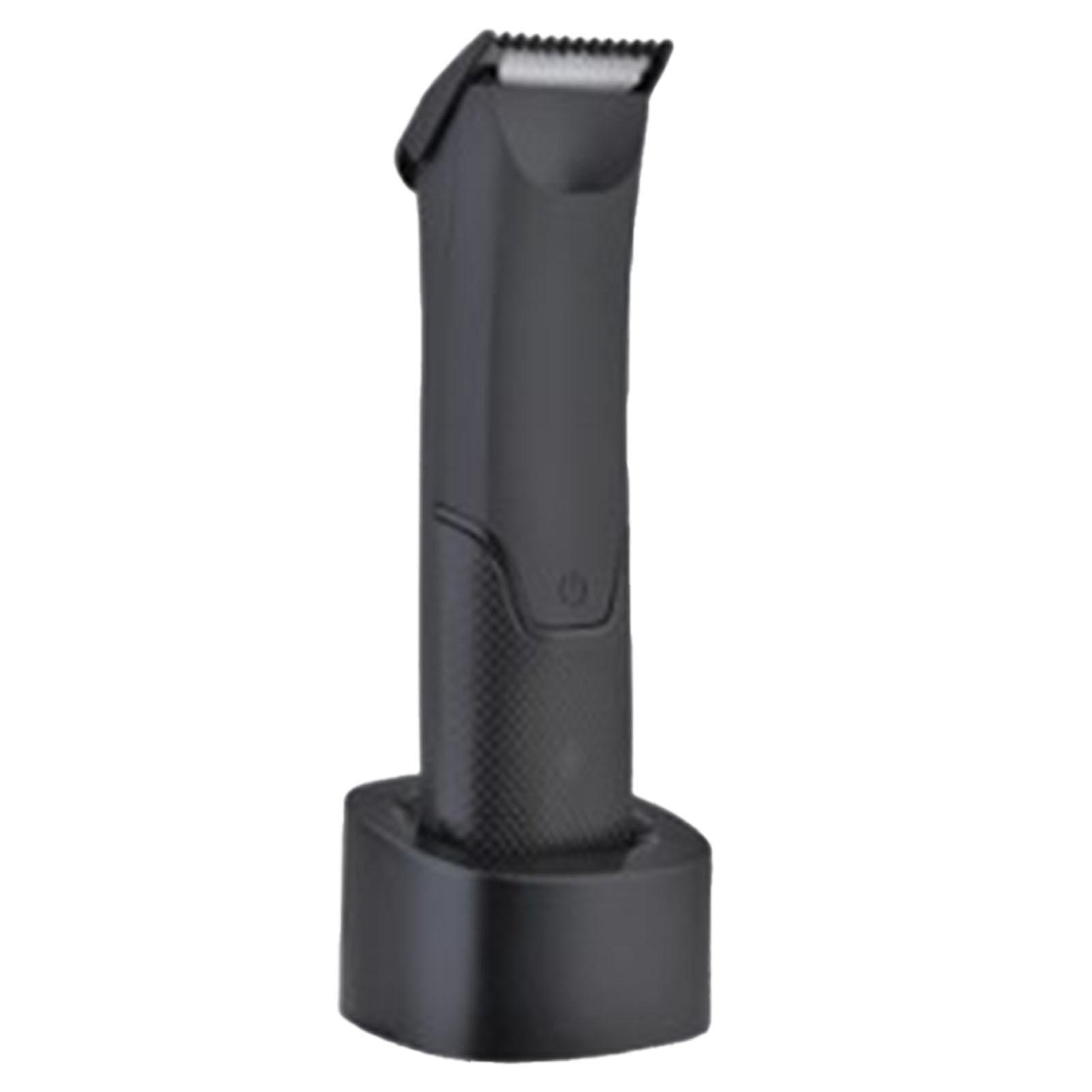 

Electric Hair Trimmer Gentle Hair Removal Waterproof Blades Portable Electric Hair Clipper with Charging Base