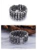 Men's Titanium Steel Skull Punk Bracelet Jewelry Accessory