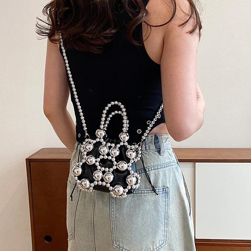 Fashion Chains Sequins Shoulder Bags Solid  Hot Sale Crossbody Bags for Women Trend