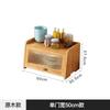 Transparent Table Sideboard Storage Rack Living Room Household Storage Cabinet Multipurpose Kitchen Tableware Storage Cabinet