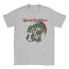 T-shirt Vintage Été Strike Profond Violet Ambiance T-shirts Populaires T-shirt 100% Polyester pour Hommes Y2K Drôle Pas Cher Manches Courtes