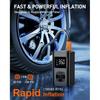 Tire Inflator Portable Air Compressor, 150PSI Air Pump for Car Tires with LED Light, Cordless Tire Pump with Digital Pressure Gauge, Tire Inflator