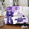 1pc Blanket Murder Drones Print Design, Lightweight Blanket for Sofa, Bed- Soft &Warm, Gift for All Seasons Like Christmas, Halloween