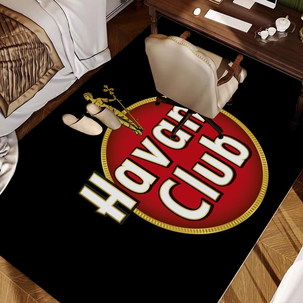 Havana Club Bathroom Mat Retro Multiple Choice Living Room Kitchen Rug Non-Slip Bedside Mats