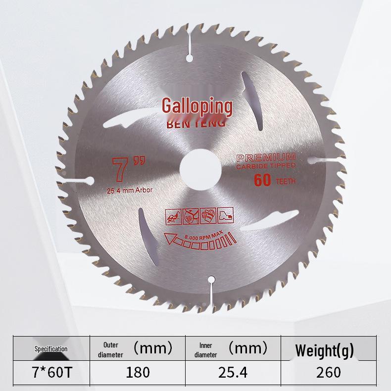 Benton Alloy Sharp Saw Blade for Wood and Metal Cutting