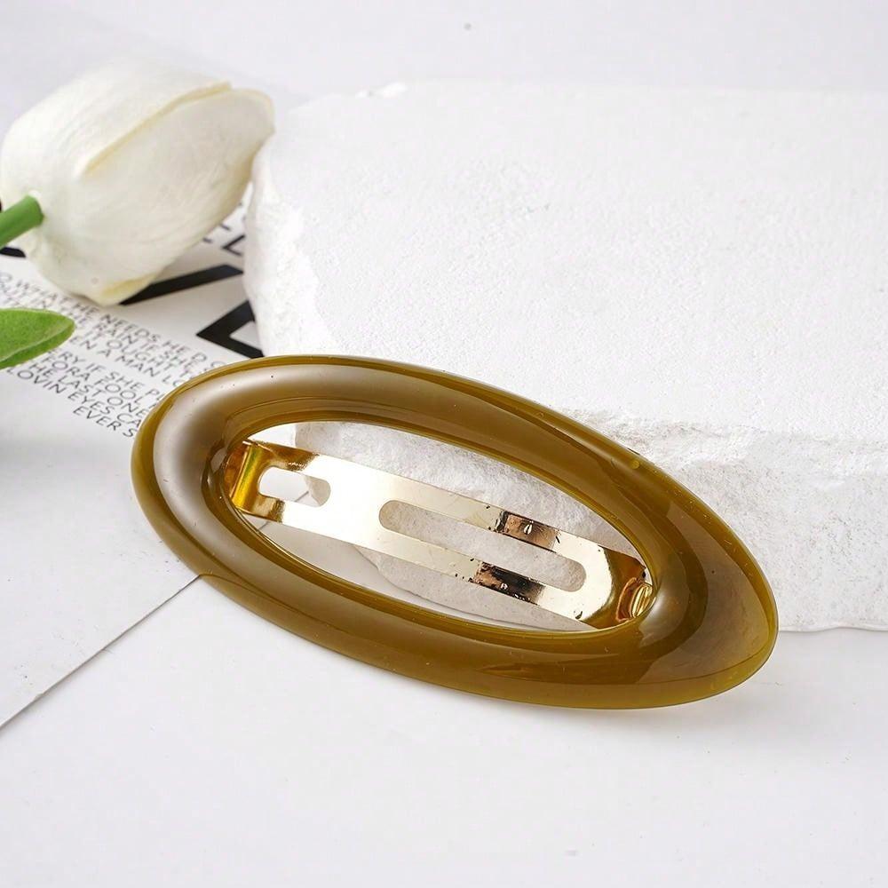 Big Spring Hair Claw Clips Women Metal Jelly Ponytail Holder Hairpin Barrettes Fashion Girls Hair Accessories Hairgrip