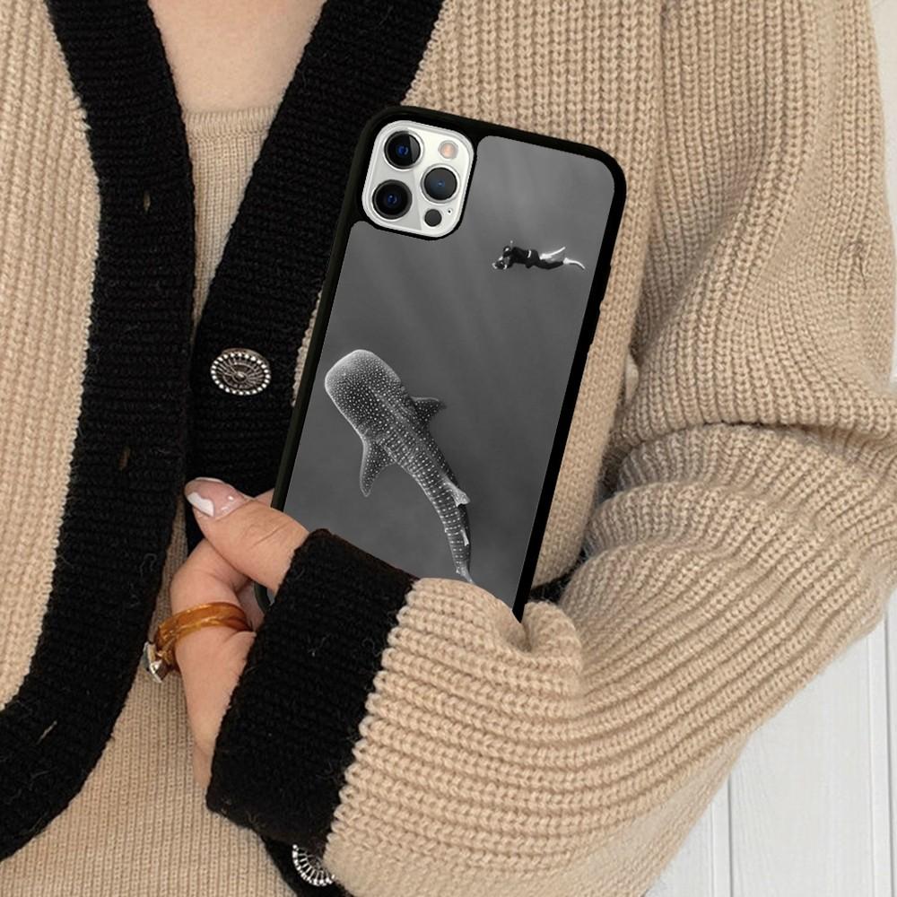 

Shark Phone Case Silicone PC+TPU For For iPhone 11 12 13 14 15 16 Plus Pro Max Cover iPhone 14 Pro