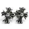 Great Pierce No.2 CH CRS FAT CH Cross Fat Stud Set of 2 Silver 925 Used