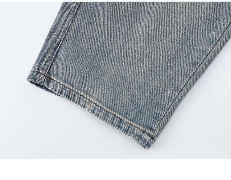 Jungen Frühling & Herbst 2025 Coole Streetwear Straight-Leg Jeans