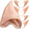 Hallowween Fake Ears Latex Elf Ears for Fairy Cosplay Costume Party Dress Up Props Simulation Ear Toys Decoration Accessories