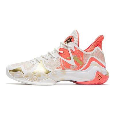 Crazy Tide 4 Lucky New Year Colorway Cushioning Non-Slip Durable Low-Top Basketball Shoes Men Basketball Shoes Red White 112311106-3