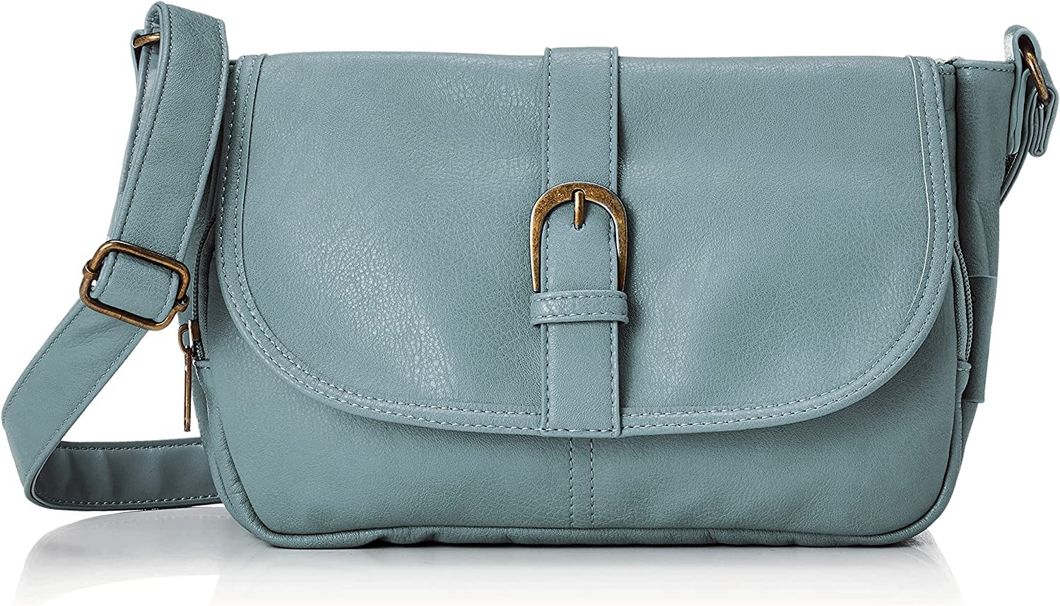 

Shoulder Bag A5 Blue Gray [Legat Largo] Multi-storage LG-E1411Z Women s