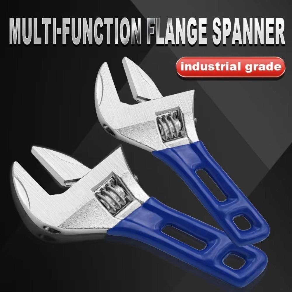 6/8inch Adjustable Spanner Short Handle Hand Tool Universal Bathroom Wrench Repair Tool