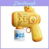Handheld Bubble Blower With Cartoon Rabbit Dinosaur Duck Design For Children