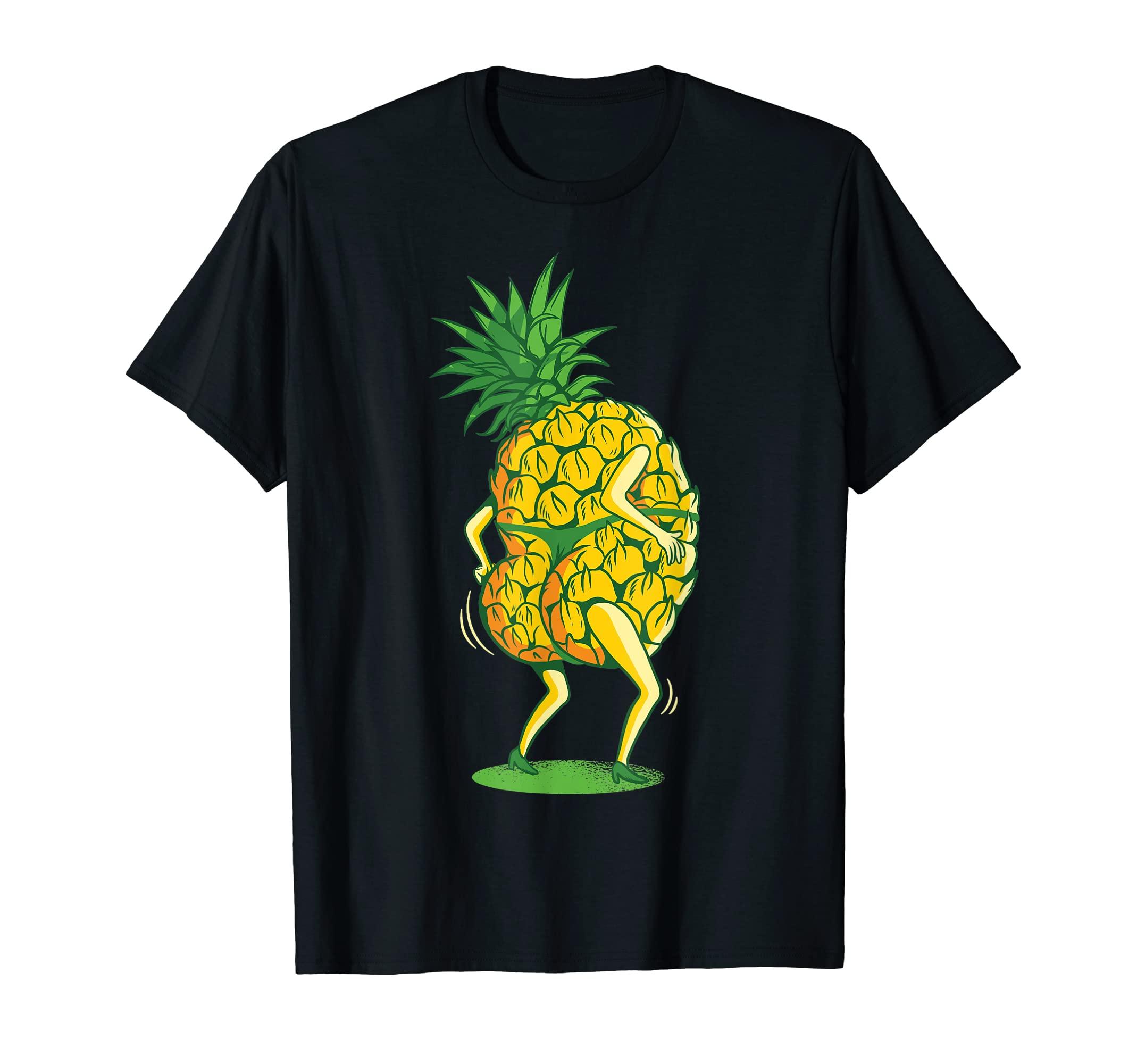 

Summer Pineapple Slat Shirt Men s T-Shirt чорний