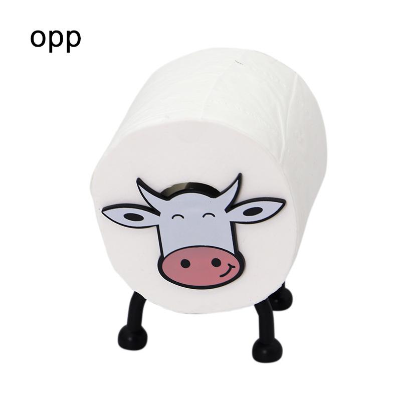 

3PCS Funny Black Sheep Toilet Roll Holder 3D Printed Cartoon Sheep Tissue Rack Free Standing Storage Tools Bathroom Decorations