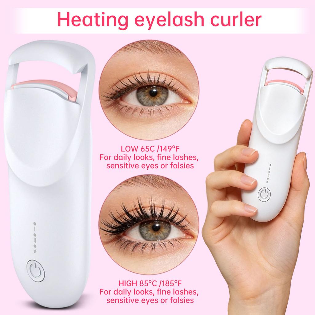 Heat the Eyelash Curler, Ensuring Safe Heating To Prevent Burns.