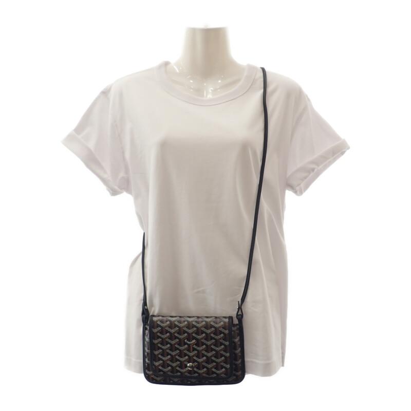 Goyard Geldbörse schwarz Leder/Beschichtetes Canvas Damen