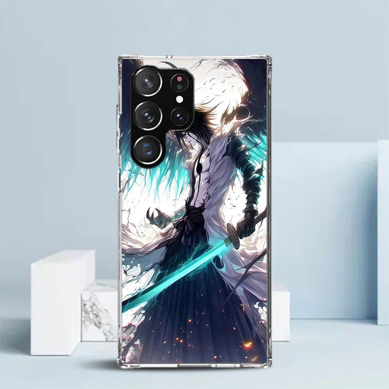 Bleach Ulquiorra Cifer 4 Soft Cover for Samsung Galaxy S25 Edge S26 S24 S23 Ultra Phone Case S22 S21 Plus S20 FE Print Pattern S